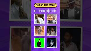 CAN YOU GUESS THE MEME IN 3 SECONDS memes meme memequiz memesong memesdaily quiz quizzgame [upl. by Quinlan844]