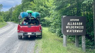 Allagash Wilderness Waterway  Churchill Dam to Allagash Village [upl. by Esme]