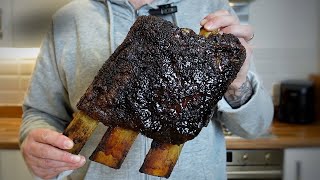 Foolproof Beef Ribs On The Traeger Pellet Grill [upl. by Syl]