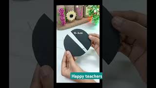 Diy Teachers Day Card [upl. by Ilatan788]