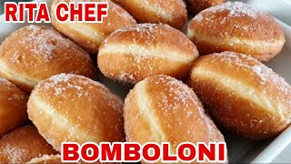 BOMBOLONI DI CARNEVALE⭐RITA CHEF  Super soffici [upl. by Eenad]