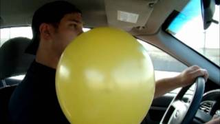 Helium Balloon In Car  Awesome Physics Experiment [upl. by Yssep]