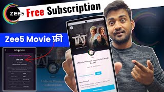 Zee5 Free Subscription Paytm  Zee5 Coupon Code Free  How To Get Zee5 Subscription Free [upl. by Gnof]