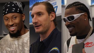 Chargers React To Week 10 Win vs Titans  LA Chargers [upl. by Siramaj]