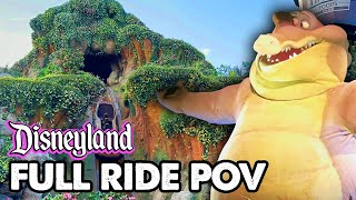 Tiana’s Bayou Adventure at Disneyland Park  Full Ride POV [upl. by Denn]