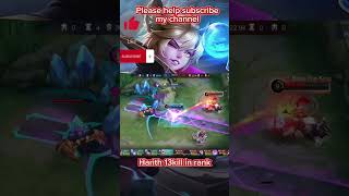 Harith best build  mobile legends  13kill  GsR gaming best game gaming gamer mlbb mobil [upl. by Tidwell]