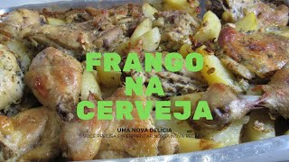 Frango na cerveja assado [upl. by Hamal159]