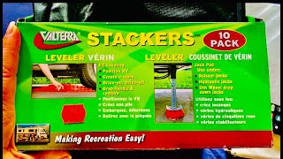 New Camping Gear Review Leveling Stackers Our Life teardroptrailer compact shoplocal improve [upl. by Ayomat263]