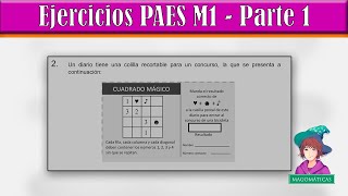 Resolución de Ejercicios PAES M1  Parte 1 [upl. by Ilzel]