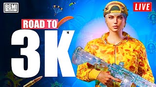 Ye Month 3K Ho Sakte Hain Kya 🥹❤️ ROAD TO 3k  XpertIsLive  BGMI LIVE [upl. by Corder]