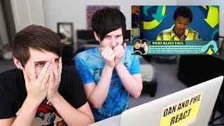 Dan and Phil react to Teens React to Dan and Phil [upl. by Moffat501]