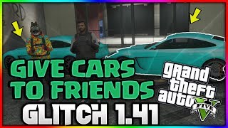 GTA 5 Online  FACILE COME REGALARE AUTO AGLI AMICI SU GTA ONLINE  PATCH 141 [upl. by Jueta]