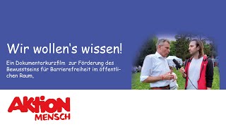 Wir wollen s wissen [upl. by Enaffit]