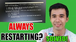 WINDOWS FAILED TO START quot FIXED quot  TAGALOG TIPS 2021 [upl. by Florance]