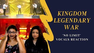 KINGDOM EP 8  VOCAL UNIT PERFORMANCE REACTION [upl. by Arramat]