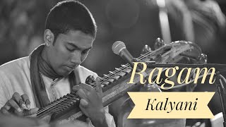 Raga Kalyani — Ramana Balachandhran  Carnatic Veena [upl. by Jolynn379]