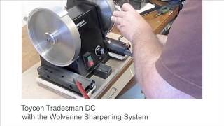 Tradesman DC Grinder with Wolverine Sharpening System [upl. by Annad]