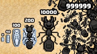 Evolving a MAX LEVEL ANT ARMY [upl. by Zzahc]