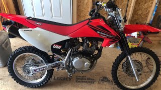 Honda CRF 150F Top End Rebuild  BBR 175 cc Big Bore Kit [upl. by Albarran]