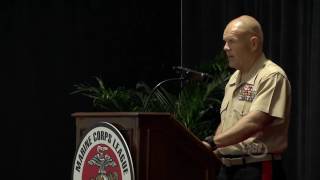 Marine Commandant Speaks at Modern Day Marine Expo [upl. by Nahgen]