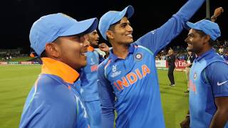 India celebrate winning the U19 Cricket World Cup [upl. by Hna]