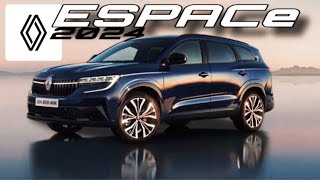 Renault Espace etech SUV 2024 BIG change  features overview espace2024 2024suv [upl. by Llerraf]