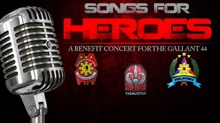 Songs for Heroes Concert on March 19 2015 SM MOA Arena [upl. by Leibrag]