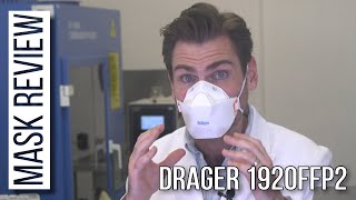 Lloyd is blown away by this mask  Drager 1920FFP2 Review [upl. by Ecirb]