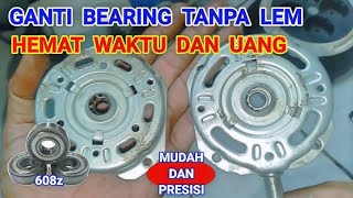 Tanpa Lem Ganti Bearing Kipas Angin Lebih Mudah Dan Cepat [upl. by Mellins]