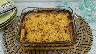 Ramazana Özel Firinda Kremali Patates Tarifi Kartoffelgratin Rezept [upl. by Nylarad]