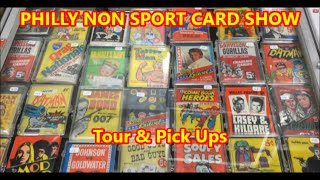 2016 Philly Non Sport Trading Card Show Tour amp Pick Ups Merchants Square Mall  Jerps93 [upl. by Carli546]