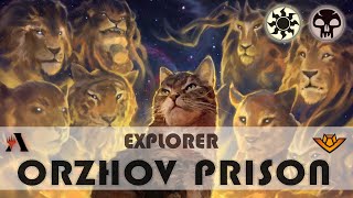 ⚪⚫ Orzhov Prison  ExplorerPioneer  MTG Arena  OTJ  Bo3 [upl. by Auria34]