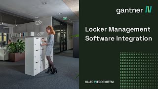 Integration of batteryoperated locks into Relaxx Management Software  GANTNER [upl. by Teilo]