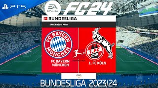 FC 24 Bayern Munich vs Koln  Bundesliga 2024  PS5 Full Match [upl. by Beverlie592]