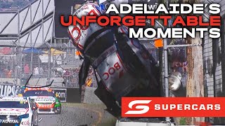 12 iconic Adelaide 500 moments  VAILO Adelaide 500  Supercars 2023 [upl. by Lunn]