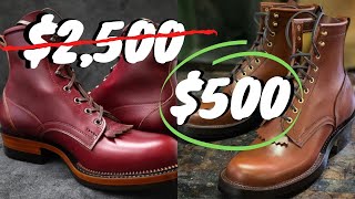 5 Expensive Boots and Cheaper Alternatives [upl. by Oivalf]