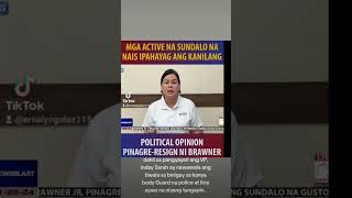 AFP General Romeo Brawnner Jr samantala tinangal ang security ni VP Sarah Duterte vlog vlogs [upl. by Kenelm]