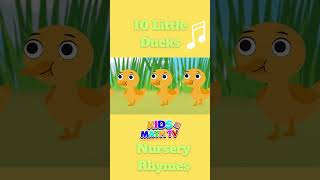 Ten Little Duckies  Nursery Rhymes For Kids  Count To Ten With Ducks  kidssongs [upl. by Gamaliel302]