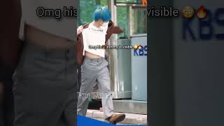 Taehyungs🐻 tummy gets open🥵🔥 while wearing the jacket🤭bts taehyung shorts [upl. by Iba]