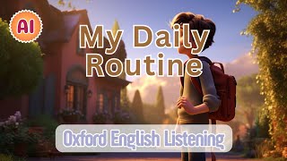 Oxford English Listening  A1  My Daily Routine [upl. by Idurt]