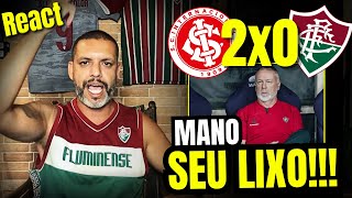 React Internacional 2x0 Fluminense  Ainda defendem esse Mano [upl. by Myk208]