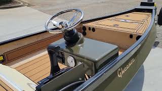 Custom Gheenoe LT25 Side Console Build by Big Franks Outdoors [upl. by Nerrat176]