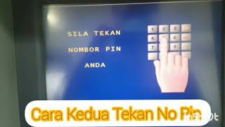 Cara Tukar Pengeluaran wang Had Limit ATM MAYBANK mesin [upl. by Chader]