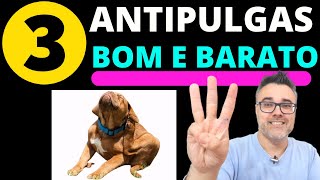 3 antiPULGA anticarrapatos BOM E BARATO [upl. by Ahders678]