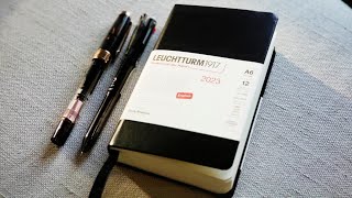 LEUCHTTURM1917 Daily Planner Pocket A6 2023 FLIPTHROUGH [upl. by Ailb388]