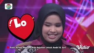 Kejutan Untuk Andri Pinrang dan Juri Putri Ariani Datang ke Audisi  DAcademy 6 Audition [upl. by Lled]