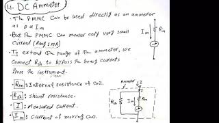 DC Ammeters and Voltmeters [upl. by Michigan]