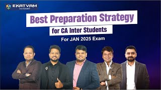 🎯 Best Preparation Strategy For CA Inter Students  Ace Your Jan 2025 Exam With Confidence 📈📚 [upl. by Eibbob]