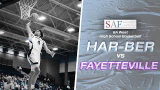 2024 HarBer High School Basketball  HarBer vs Fayetteville [upl. by Zacharias]