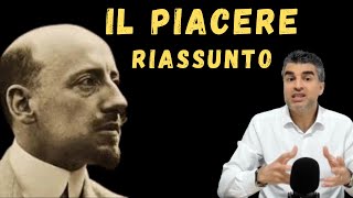 Gabriele dAnnunzio Il Piacere  Riassunto [upl. by Desdamonna240]